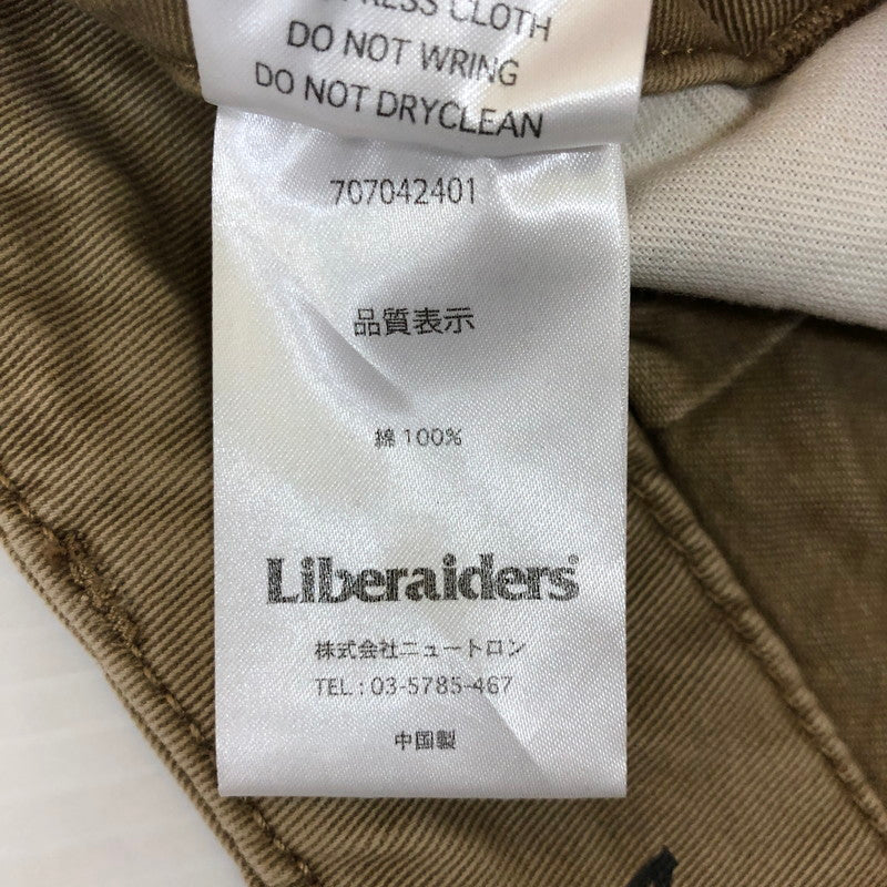 【中古品】【メンズ】  Liberaiders リべレイダース SARROUEL CHINO PAINTER PANTS 707042401 サルエル チノ ペインターパンツ ボトムス 151-250212-kk-50-tei サイズ：34 カラー：ベージュ 万代Net店