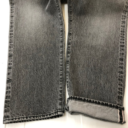 【中古品】【メンズ】  Liberaiders リべレイダース LR LOOSE FIT DENIM PANTS 707062401 LR ルーズフィット デニムパンツ ボトムス 151-250212-kk-51-tei サイズ：M カラー：ブラック 万代Net店