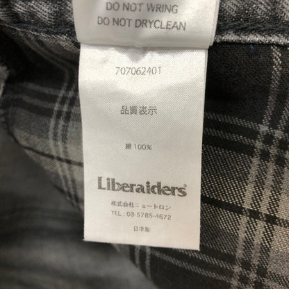 【中古品】【メンズ】  Liberaiders リべレイダース LR LOOSE FIT DENIM PANTS 707062401 LR ルーズフィット デニムパンツ ボトムス 151-250212-kk-51-tei サイズ：M カラー：ブラック 万代Net店