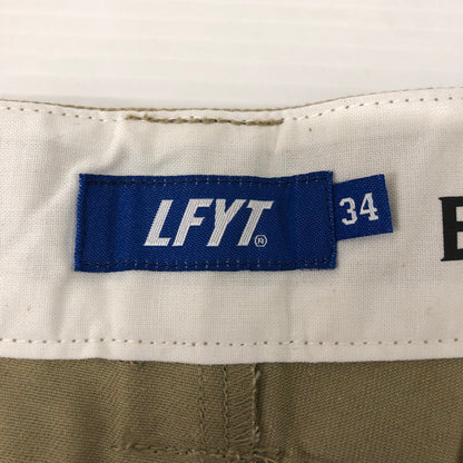 【中古品】【メンズ】  LFYT エルエフワイティー Lafayette ラファイエット × DICKIES ディッキーズ 別注 コラボ ORIGINAL BAGGIE FIT WORK PANTS 243M40LY01 オリジナル バギーフィット ワークパンツ ボトムス 156-250221-kk-21-tei サイズ：34 カラー：ベージュ 万代Net店