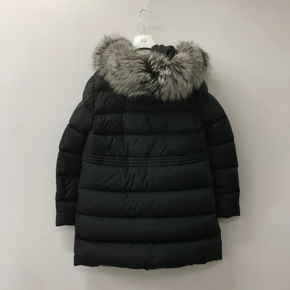 【中古美品】【レディース】 MONCLER モンクレール APHROTI GIUBBOTTO H20931B51002-C0059 アフロティ ファー ダウンコート アウター ダウンジャケット 2021年製 168-250213-kk-23-tei サイズ：1 カラー：ブラック 万代Net店