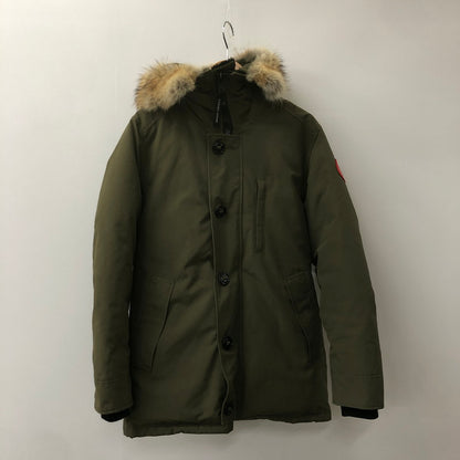 【中古品】【メンズ】 CANADA GOOSE カナダグース JASPER PARKA 3438JM ジャスパー パーカー アウター ダウンジャケット サザビーリーグ 141-250212-kk-11-tei サイズ：S カラー：ミリタリーグリーン 万代Net店