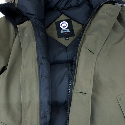 【中古品】【メンズ】 CANADA GOOSE カナダグース JASPER PARKA 3438JM ジャスパー パーカー アウター ダウンジャケット サザビーリーグ 141-250212-kk-11-tei サイズ：S カラー：ミリタリーグリーン 万代Net店