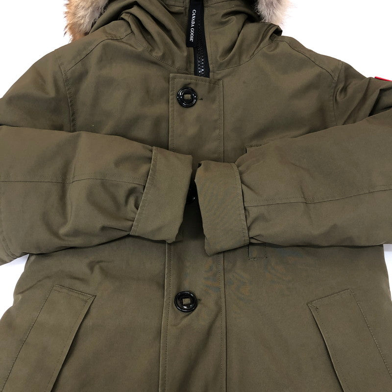 【中古品】【メンズ】 CANADA GOOSE カナダグース JASPER PARKA 3438JM ジャスパー パーカー アウター ダウンジャケット サザビーリーグ 141-250212-kk-11-tei サイズ：S カラー：ミリタリーグリーン 万代Net店