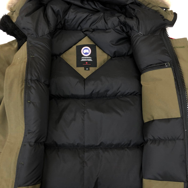 【中古品】【メンズ】 CANADA GOOSE カナダグース JASPER PARKA 3438JM ジャスパー パーカー アウター ダウンジャケット サザビーリーグ 141-250212-kk-11-tei サイズ：S カラー：ミリタリーグリーン 万代Net店