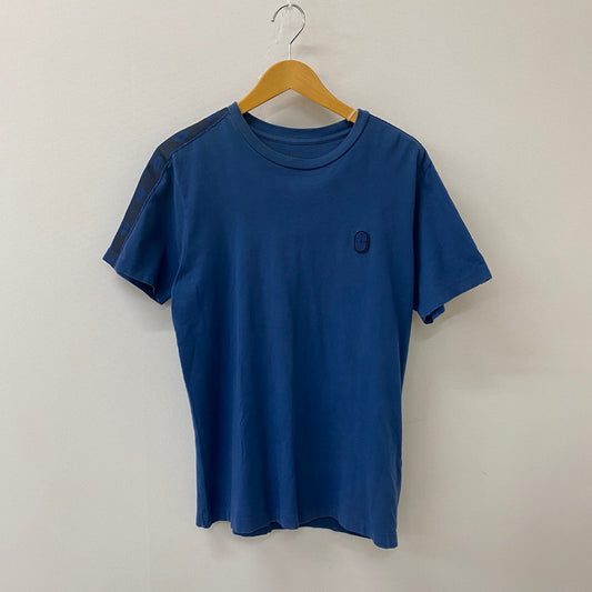 【中古品】【メンズ】 COACH コーチ SIGNATURE TAPE TEE C5234 シグネチャー テープ Tシャツ 半袖 トップス 141-250417-kk-09-tei サイズ：XS カラー：ブルー 万代Net店