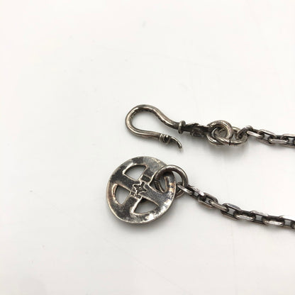 【中古品】【メンズ】 FIRST ARROW's ファーストアローズ K18付メディスンホイール付きチェーン アクセサリー ネックレスチェーン ネイティブジュエリー 191-250215-kk-04-tei カラー：シルバー/ゴールド 万代Net店