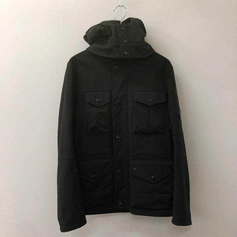 【中古品】【メンズ】 C.P.Company シーピーカンパニー GOGGLE FIELD JACKET 03CMOW122A ゴーグル フィールドジャケット ライトアウター 141-250212-kk-38-tei サイズ：46 カラー：ブラック 万代Net店