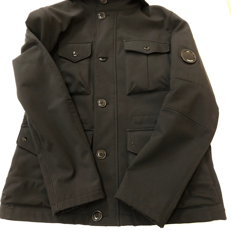 【中古品】【メンズ】 C.P.Company シーピーカンパニー GOGGLE FIELD JACKET 03CMOW122A ゴーグル フィールドジャケット ライトアウター 141-250212-kk-38-tei サイズ：46 カラー：ブラック 万代Net店