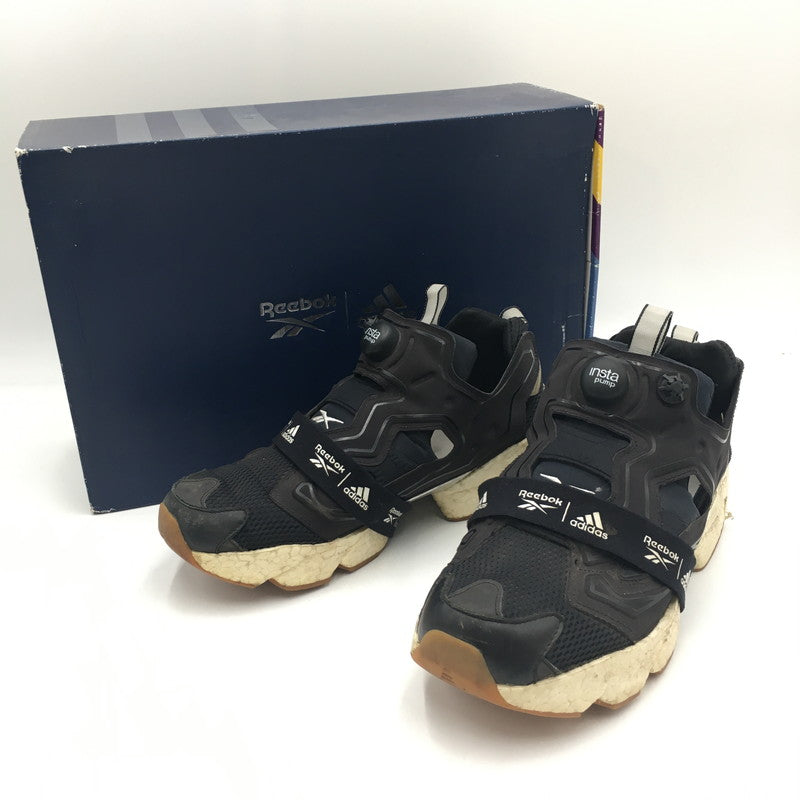 【中古品】【メンズ】 adidas アディダス × Reebok リーボック 別注 コラボ INSTA PUMP FURY BOOST FU9239 インスタ ポンプ フューリー ブースト スニーカー 靴 162-250621-kk-05-tei カラー：BLACK/WHITE 万代Net店