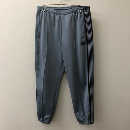 【中古品】【メンズ】 Needles ニードルス 22SS ZIPPED TRACK PANT - POLY SMOOTH KP223 ジップド トラックパンツ ボトムス ジャージ 151-250212-kk-49-tei サイズ：L カラー：SAX BLUE 万代Net店