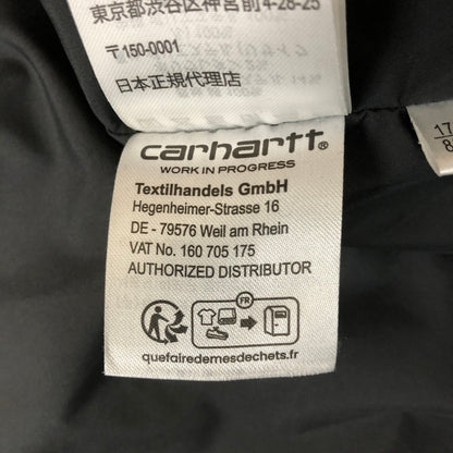 【中古品】【メンズ】  Carhartt WIP カーハート ワークインプログレス RAYLEY JACKET I033893 レイリージャケット アウター 中綿ジャケット 145-250212-kk-43-tei サイズ：S カラー：ブラック 万代Net店