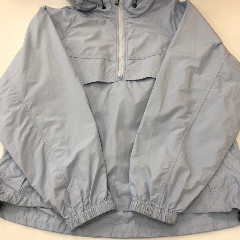 【中古品】【メンズ】 XLARGE エクストララージ PULLOVER HOODED RAGLAN JACKET 101251021004 プルオーバー フーデット ラグラン ジャケット ライトアウター 142-250417-yo-24-tei サイズ：M カラー：ライトブルー 万代Net店