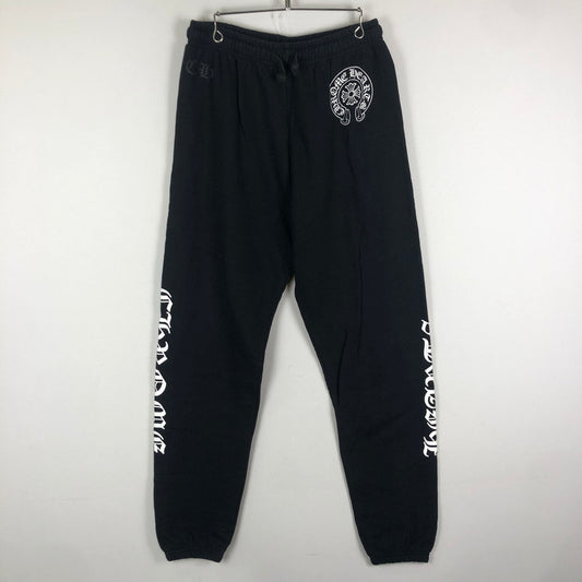 【中古品】【メンズ】 CHROME HEARTS クロムハーツ CH PLUS SWEAT PANTS 2214-304-0210 CHプラス スウェット パンツ ボトムス USA製 190-251016-ks-11-fuz サイズ：L カラー：ブラック 万代Net店