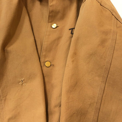 【中古品】【メンズ】 Carhartt カーハート 90's DUCK CHORE COAT 90年代 ダック チョアコート アウター 145-250212-kk-44-tei サイズ：表記無し 下記参照 カラー：ブラウン 万代Net店