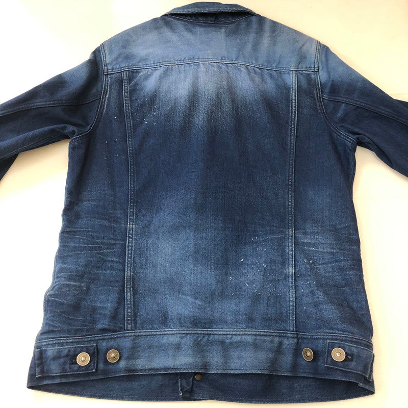 【中古品】【メンズ】 G-STAR RAW ジースターロウ SLIM TAILOR JKT 82611B 5189 71 スリムテーラージャケット ライトアウター デニムジャケット 141-250421-kk-05-tei サイズ：M カラー：インディゴ 万代Net店