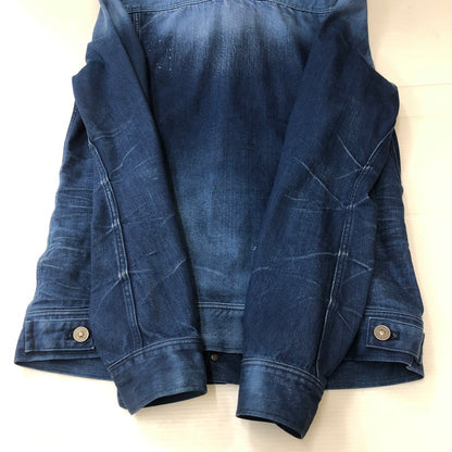 【中古品】【メンズ】 G-STAR RAW ジースターロウ SLIM TAILOR JKT 82611B 5189 71 スリムテーラージャケット ライトアウター デニムジャケット 141-250421-kk-05-tei サイズ：M カラー：インディゴ 万代Net店