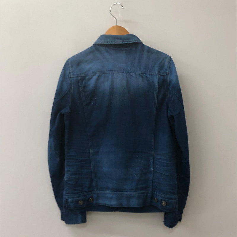 【中古品】【メンズ】 G-STAR RAW ジースターロウ SLIM TAILOR JKT 82611B 5189 71 スリムテーラージャケット ライトアウター デニムジャケット 141-250421-kk-05-tei サイズ：M カラー：インディゴ 万代Net店
