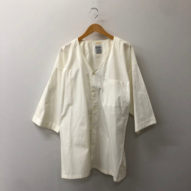 【中古品】【メンズ】 WACKO MARIA ワコマリア 23SS DABO SHIRT (TYPE-4) 23SS-WMS-DB04 ダボシャツ 長袖 トップス 140-250212-kk-32-tei サイズ：L カラー：ホワイト 万代Net店