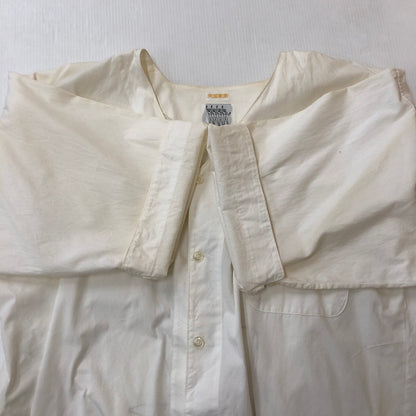 【中古品】【メンズ】 WACKO MARIA ワコマリア 23SS DABO SHIRT (TYPE-4) 23SS-WMS-DB04 ダボシャツ 長袖 トップス 140-250212-kk-32-tei サイズ：L カラー：ホワイト 万代Net店