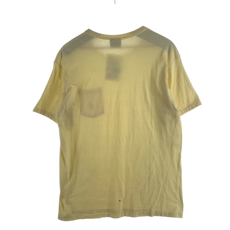 【中古品】【メンズ】 POLO COUNTRY RALPH LAUREN ポロカントリーラルフローレン ポケット半袖Tシャツ カットソー ブランド 古着 147-260725-gm-29-fuzh サイズ：M カラー：イエロー 万代Net店