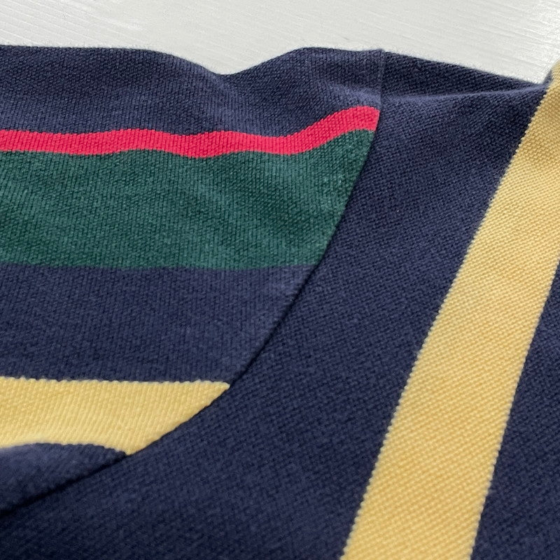 【中古品】【メンズ】 RALPH LAUREN ラルフ ローレン LAGER SHIRT ラガー シャツ 半袖 トップス 147-260801-sa-11-tei サイズ：L カラー：ストライプ 万代Net店