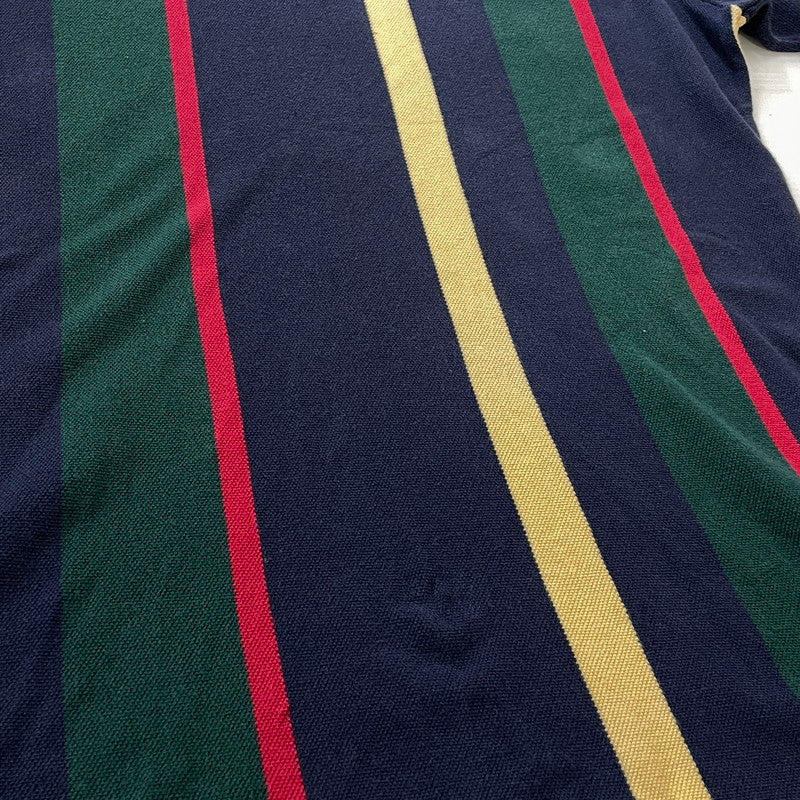 【中古品】【メンズ】 RALPH LAUREN ラルフ ローレン LAGER SHIRT ラガー シャツ 半袖 トップス 147-260801-sa-11-tei サイズ：L カラー：ストライプ 万代Net店