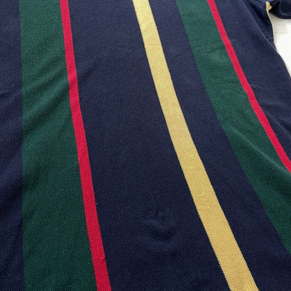 【中古品】【メンズ】 RALPH LAUREN ラルフ ローレン LAGER SHIRT ラガー シャツ 半袖 トップス 147-260801-sa-11-tei サイズ：L カラー：ストライプ 万代Net店