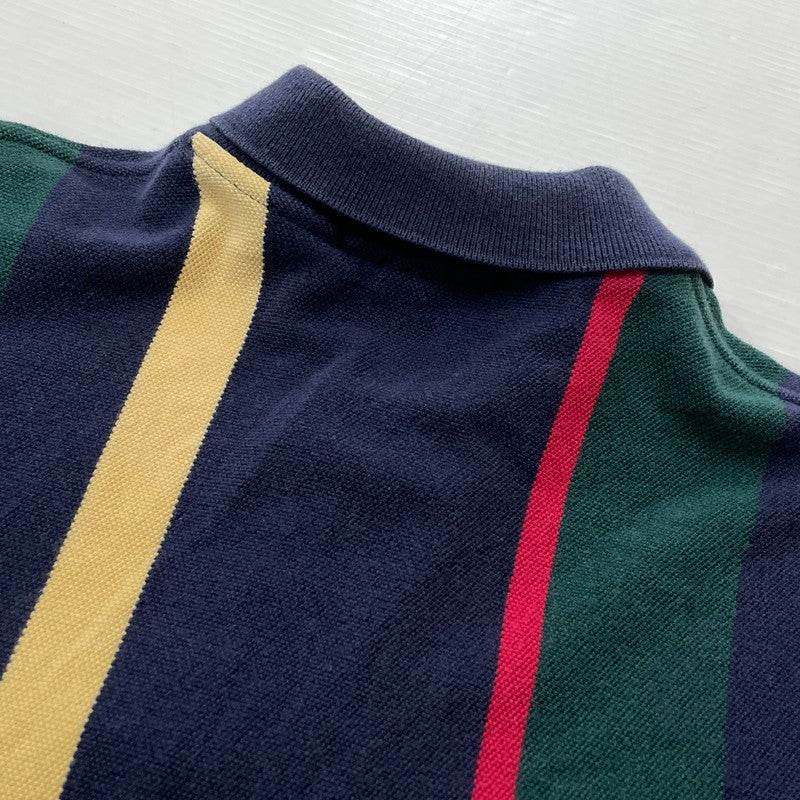 【中古品】【メンズ】 RALPH LAUREN ラルフ ローレン LAGER SHIRT ラガー シャツ 半袖 トップス 147-260801-sa-11-tei サイズ：L カラー：ストライプ 万代Net店