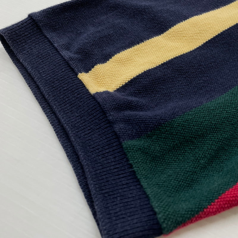 【中古品】【メンズ】 RALPH LAUREN ラルフ ローレン LAGER SHIRT ラガー シャツ 半袖 トップス 147-260801-sa-11-tei サイズ：L カラー：ストライプ 万代Net店