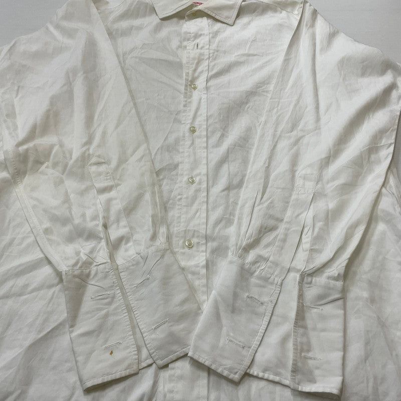【現状渡し品】【メンズ】 BROOKS BRITHERS ブルックス ブラザーズ 90's BUTTON DOWN L/S SHIRT 90年代 ボタン ダウン ロングスリーブ シャツ 長袖 トップス 147-260714-sa-06-tei サイズ：不明 カラー：ホワイト 万代Net店
