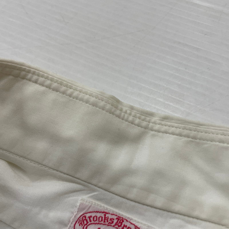 【現状渡し品】【メンズ】 BROOKS BRITHERS ブルックス ブラザーズ 90's BUTTON DOWN L/S SHIRT 90年代 ボタン ダウン ロングスリーブ シャツ 長袖 トップス 147-260714-sa-06-tei サイズ：不明 カラー：ホワイト 万代Net店