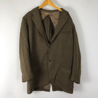 【中古品】【メンズ】 Brooks Brothers ブルックスブラザーズ HARRIS TWEED JACKET ハリス ツイード ジャケット ライトアウター 147-251021-ks-19-tei サイズ：不明 カラー：ブラウン 万代Net店