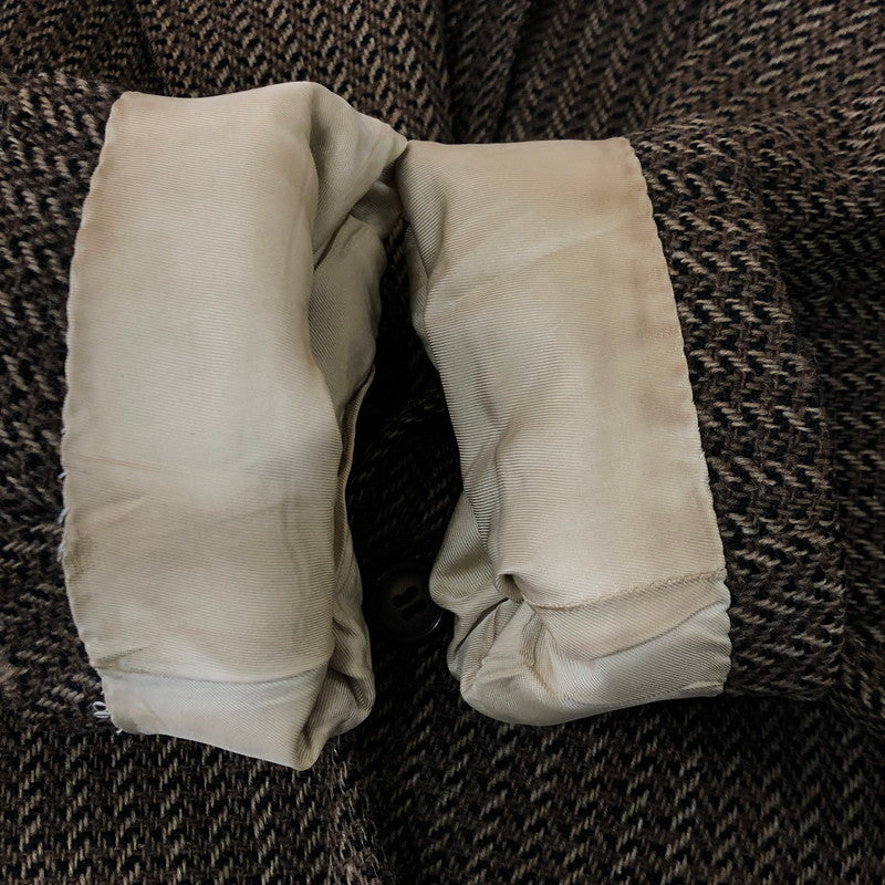 【中古品】【メンズ】 Brooks Brothers ブルックスブラザーズ HARRIS TWEED JACKET ハリス ツイード ジャケット ライトアウター 147-251021-ks-19-tei サイズ：不明 カラー：ブラウン 万代Net店