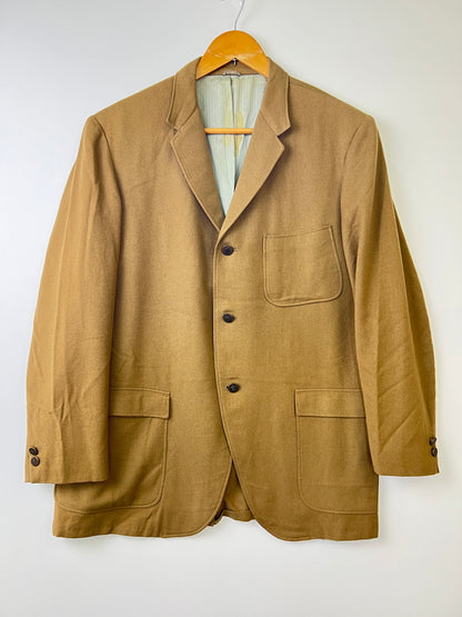 【中古品】【メンズ】 HANDWICK ハンドウィック WOOL JACKET ウールジャケット アウター ヴィンテージ 145-260921-AS-5-hon サイズ：下記参照 カラー：カーキ(ベージュ系) 万代Net店