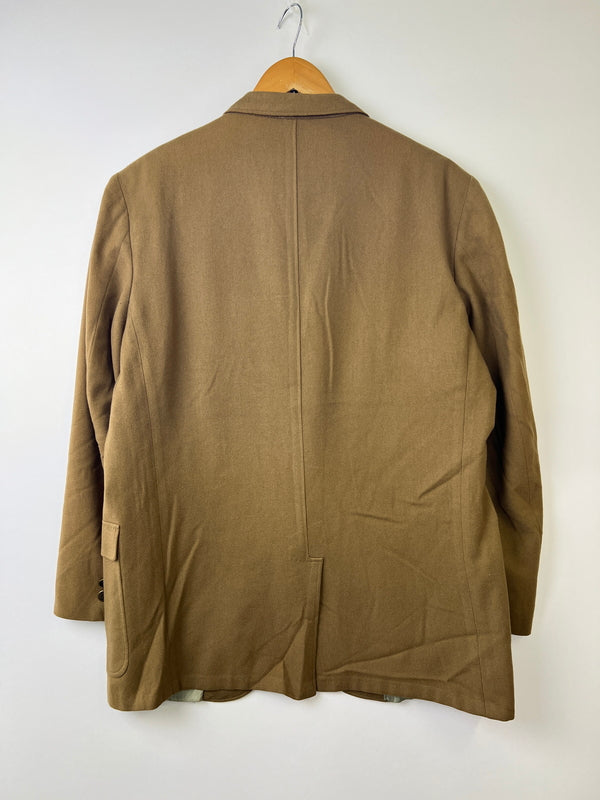 【中古品】【メンズ】 HANDWICK ハンドウィック WOOL JACKET ウールジャケット アウター ヴィンテージ 145-260921-AS-5-hon サイズ：下記参照 カラー：カーキ(ベージュ系) 万代Net店