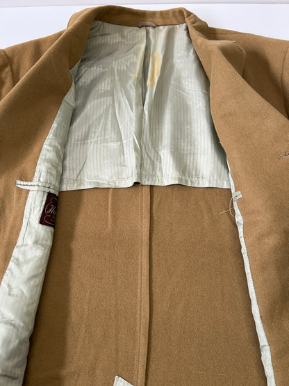 【中古品】【メンズ】 HANDWICK ハンドウィック WOOL JACKET ウールジャケット アウター ヴィンテージ 145-260921-AS-5-hon サイズ：下記参照 カラー：カーキ(ベージュ系) 万代Net店