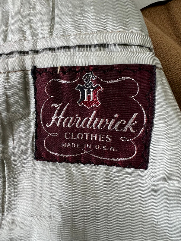 【中古品】【メンズ】 HANDWICK ハンドウィック WOOL JACKET ウールジャケット アウター ヴィンテージ 145-260921-AS-5-hon サイズ：下記参照 カラー：カーキ(ベージュ系) 万代Net店