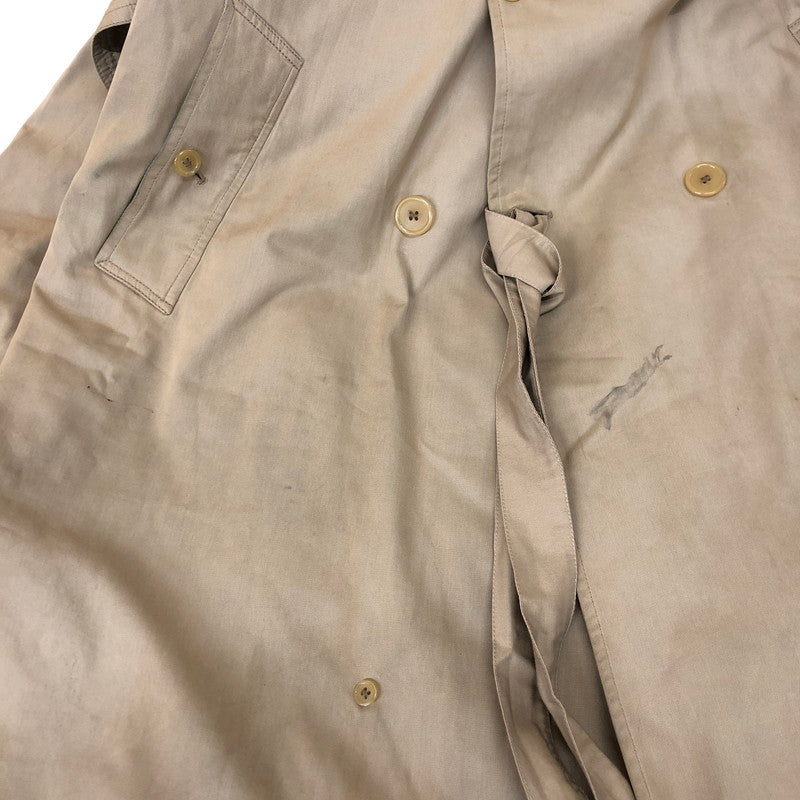 【現状渡し品】【メンズ】 Brooks Brothers ブルックスブラザーズ 60's TRENCH COAT VINTAGE 60年代 トレンチコート アウター ヴィンテージ 147-250213-kk-26-tei サイズ：表記無し 下記参照 カラー：ベージュ 万代Net店