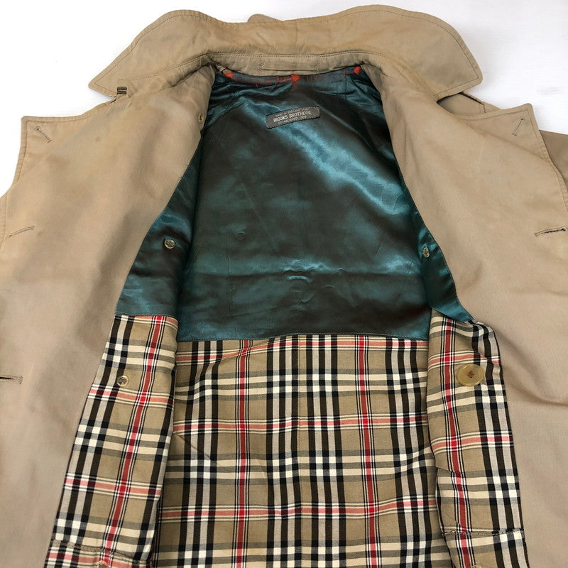 【現状渡し品】【メンズ】 Brooks Brothers ブルックスブラザーズ 60's TRENCH COAT VINTAGE 60年代 トレンチコート アウター ヴィンテージ 147-250213-kk-26-tei サイズ：表記無し 下記参照 カラー：ベージュ 万代Net店