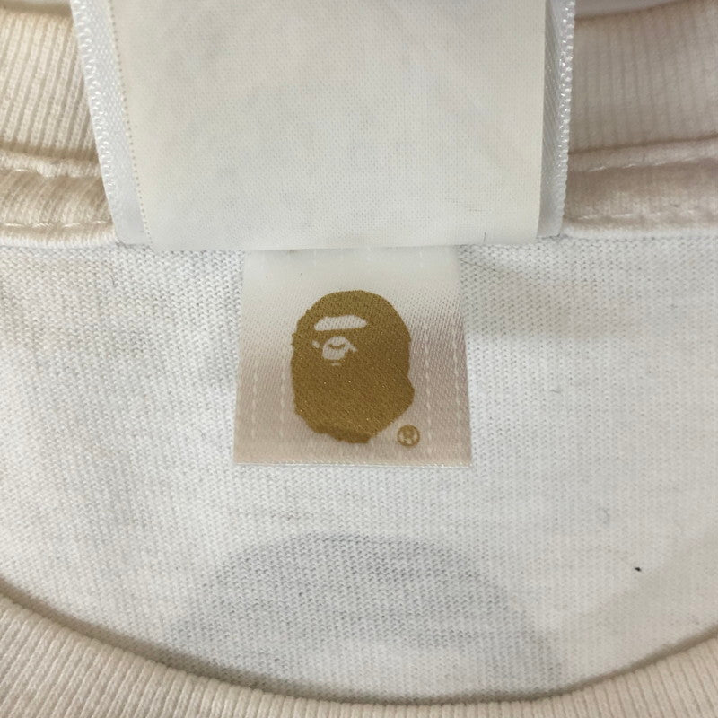 【中古品】【メンズ】 A BATHING APE アベイシングエイプ 31TH ANIVERSARY APE HEAD TEE 001TEK201016F 31周年記念 エイプヘッド Tシャツ 半袖 トップス 142-250213-kk-08-tei サイズ：2XL カラー：ホワイト 万代Net店