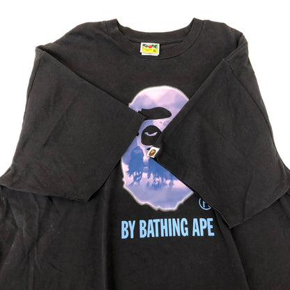 【中古品】【メンズ】 A BATHING APE アベイシングエイプ PAINTING RELAXED FIT GRAPHIC T-SHIRT 001TEK801305M ペインティング リラックスドフィット グラフィックTシャツ 半袖 トップス 142-250213-kk-16-tei サイズ：XL カラー：ブラック 万代Net店