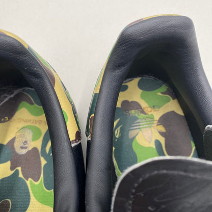 【中古品】【メンズ】 A BATHING APE × ADIDAS ア ベイシング エイプ × アディダス STAN SMITH スタンスミス IG1116 スニーカー 161-260505-nm-15-tei サイズ：28.5cm カラー：ブラック 万代Net店