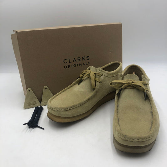 【現状渡し品】【メンズ】 Clarks クラークス WALLABEE ワラビー ブーツ 靴 164-251215-ks-07-tei サイズ：M カラー：MAPLE SUEDE 万代Net店