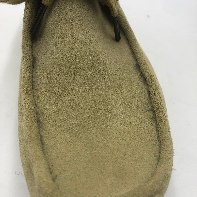 【現状渡し品】【メンズ】 Clarks クラークス WALLABEE ワラビー ブーツ 靴 164-251215-ks-07-tei サイズ：M カラー：MAPLE SUEDE 万代Net店