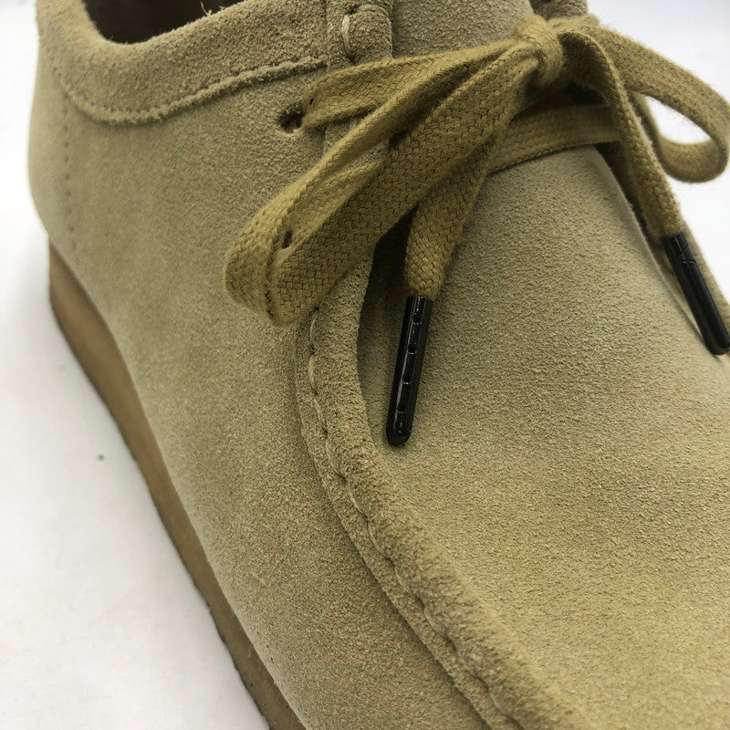 【現状渡し品】【メンズ】 Clarks クラークス WALLABEE ワラビー ブーツ 靴 164-251215-ks-07-tei サイズ：M カラー：MAPLE SUEDE 万代Net店