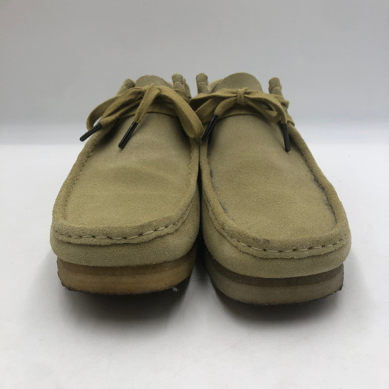 【現状渡し品】【メンズ】 Clarks クラークス WALLABEE ワラビー ブーツ 靴 164-251215-ks-07-tei サイズ：M カラー：MAPLE SUEDE 万代Net店