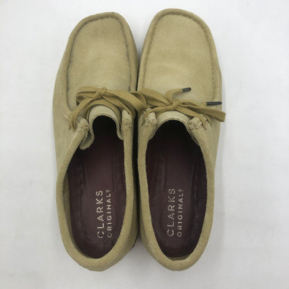 【現状渡し品】【メンズ】 Clarks クラークス WALLABEE ワラビー ブーツ 靴 164-251215-ks-07-tei サイズ：M カラー：MAPLE SUEDE 万代Net店