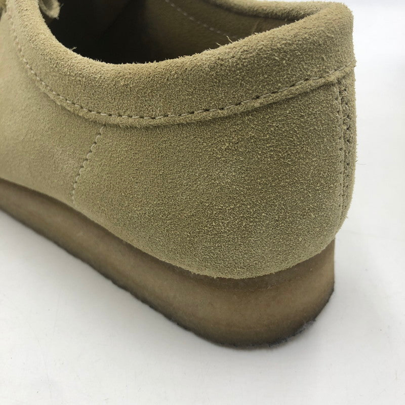 【現状渡し品】【メンズ】 Clarks クラークス WALLABEE ワラビー ブーツ 靴 164-251215-ks-07-tei サイズ：M カラー：MAPLE SUEDE 万代Net店