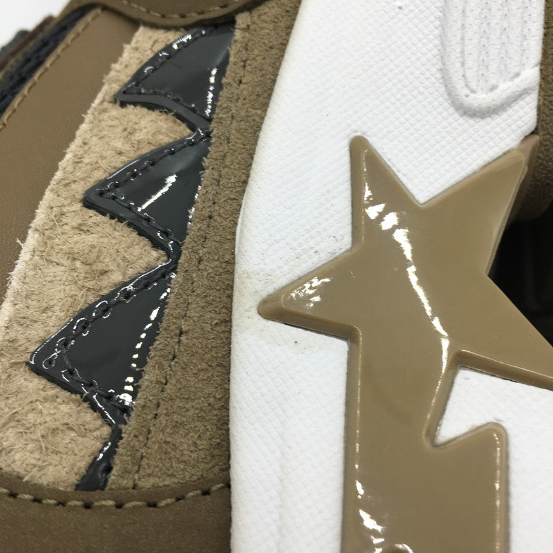 【中古品】【メンズ】 A BATHING APE アベイシングエイプ SHARK STA #2 MX91308 シャークスタ スニーカー 靴 162-250621-kk-14-tei カラー：BEIGE 万代Net店